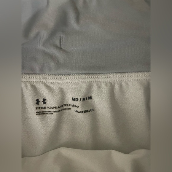 Under Armour Women's Gray running Shorts medium - Picture 3 of 7